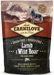 CarniLove Grain Free Dog Adult Lamb & Wild Boar 1,5kg