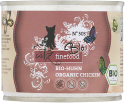 Catz Finefood No. 503 Bio-Huhn Organic Chicken 6 x 200g