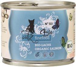 Catz Finefood No. 513 Bio-Lachs Organic Salmon 6 x 200g
