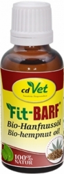 cdVet FiT-BARF Bio Hanfnussöl Konopný olej  30ml