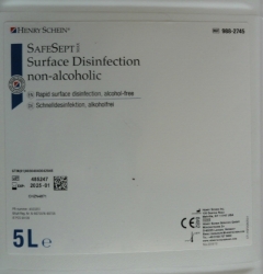Henry Schein SafeSept Max Surface Disinfection non-alcoholic 5L