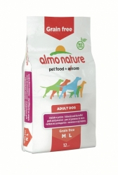 Almo Nature Grain Free Dog Medium & Large Breed Pork and Potato 12kg