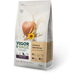 Vigor & Sage Grain Free Cat Ginseng Well-Being 2kg