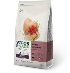 Vigor & Sage Grain Free Cat Kitten Wolfberry Well-Being 2kg