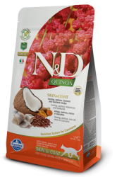 N&D Grain Free Quinoa Cat Skin & Coat Herring 1,5kg