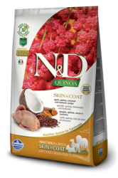 N&D Grain Free Quinoa Dog Skin & Coat Quail 800g