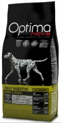OPTIMAnova Grain Free Dog Adult Digestive Rabbit 2kg