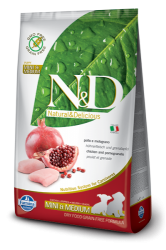 N&D Prime Dog Puppy Mini and Medium Breed Chicken & Pomegranate   800g