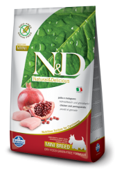 N&D Prime Dog Adult Mini Breed Chicken & Pomegranate  800g