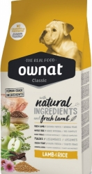 Ownat Dog Classic Lamb & Rice 15kg