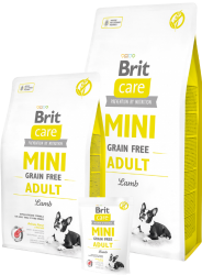 Brit Care Grain Free Dog Mini Adult Lamb 400g