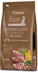 Fitmin Dog Purity Grain Free Senior & Light Lamb 12kg