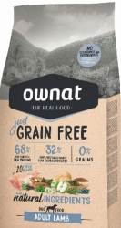 Ownat Just Grain Free Dog Adult Lamb 3kg