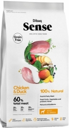 Dibaq Sense Grain Free Dog Chicken & Duck  12kg