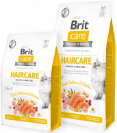 Brit Care Cat Grain Free Adult Haircare and Shiny Coat 400g