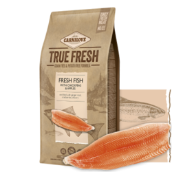 Carnilove True Fresh Dog Adult Fresh Fish with Chickpeas and Apples  4kg