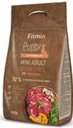 Fitmin Dog Purity Grain Free Mini Adult Beef 800g