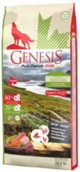 Genesis Pure Canada Grain Free Dog Puppy Green Highland 11,79kg