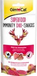 GimCat Superfood Immunity Duo-Snacks mit Wildgesmack & Kaktusfeige 40g