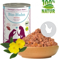 Herrmann´s Bio Huhn mit Hirse 400g