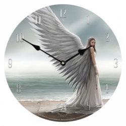 Hodiny nástěnné Anne Stokes Guardian Angel 34cm