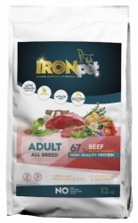 IRONpet Dog Adult Beef & Rice 12kg