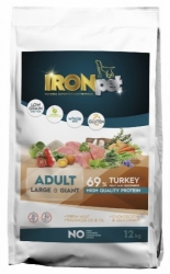 IRONpet Dog Adult Large & Giant Breed Turkey 12kg