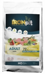 IRONpet Dog Adult Mini Breed Turkey & Rice 12kg