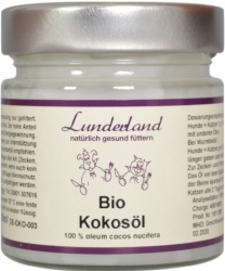 Lunderland Bio Kokosöl Kokosový olej 200ml