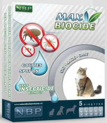 Max Biocide Spot-on Cat 5x1ml