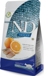 N&D Ocean Cat Adult Herring & Orange   300g