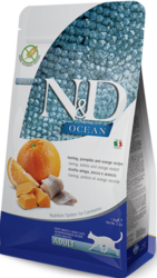 N&D Ocean Cat Adult Herring, Pumpkin & Orange   300g