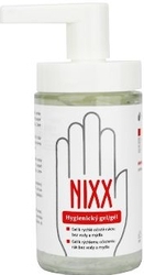 Nixx Hygienický gel na ruce s dávkovačem sklo 200ml