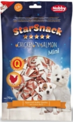Nobby Dog StarSnack Mini Soft Chicken n´ Salmon 70g