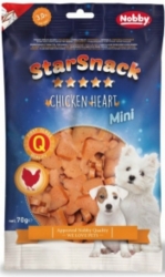 Nobby Dog StarSnack Mini Soft Chicken Heart 70g