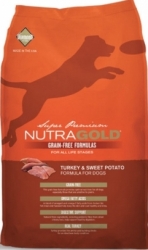 NUTRA Gold Grain Free Dog Turkey & Sweet Potato 13,6kg