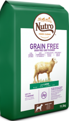 Nutro Grain Free Dog Adult Lamb 11,5kg