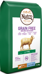 Nutro Grain Free Dog Puppy Large Breed Lamb 11,5kg
