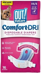 Out! Comfort-Dri Disposable Diapers 16ks XS - S