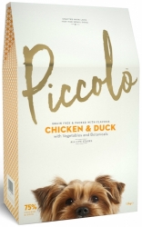 Piccolo Grain Free Dog Small Breed Chicken & Duck  750g