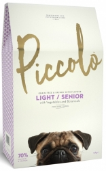 Piccolo Grain Free Dog Small Breed Light/Senior 750g