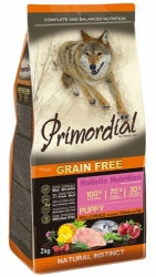 Primordial Grain Free Dog Puppy Chicken & Ocean Fish 2kg