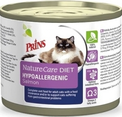 Prins NatureCare Cat Diet Hypoallergenic Salmon 175g