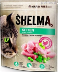 Shelma Grain Free Cat Kitten Rich in Fresh Turkey 750g