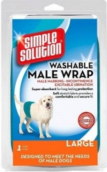 Simple Solution Washable Male Wrap Large Dog 1ks