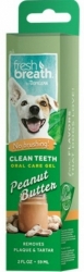 TropiClean Fresh Breath Clean Teeth Oral Care Gel Peanut Butter 59ml