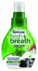TropiClean Fresh Breath Drops for Pets 65ml