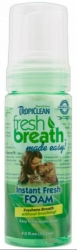 TropiClean Fresh Breath Oral Care Instant Fresh Foam Mint 130ml