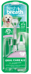 TropiClean Fresh Breath Oral Care Kit for Puppies
