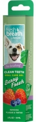 TropiClean Fresh Breath Clean Teeth Oral Care Gel Berry Fresh 59ml